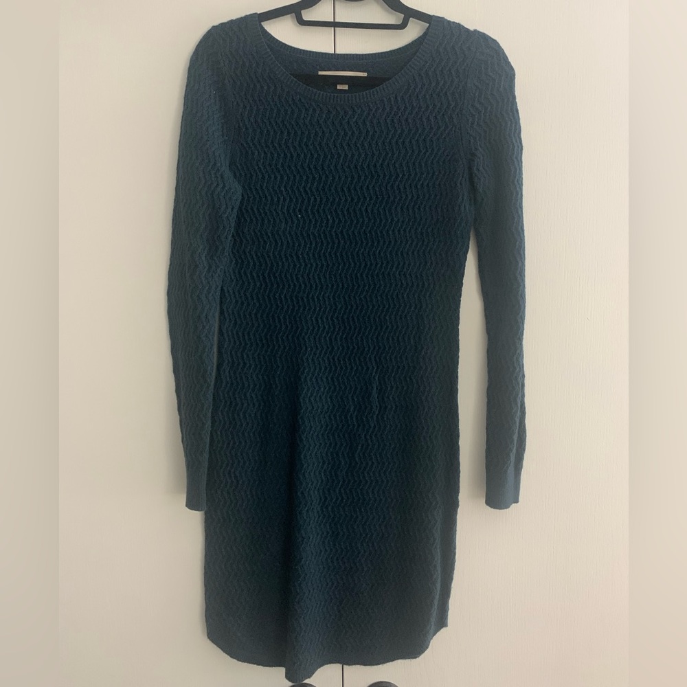 LOFT Teal Sweater Dress